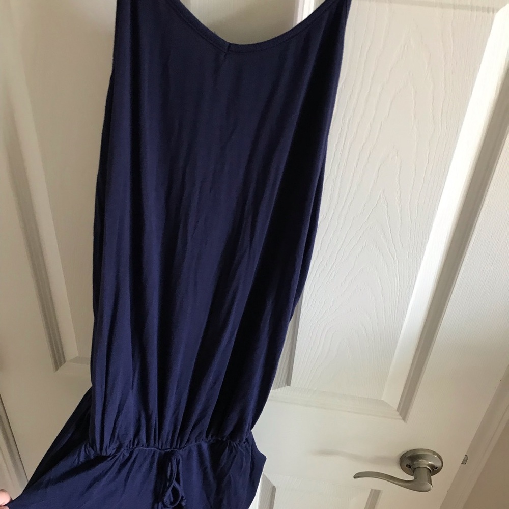 Navy blue Pink Blush maternity jumper